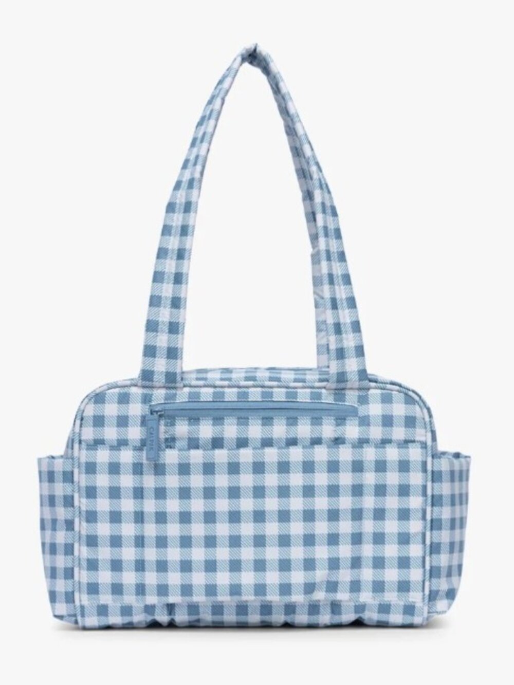 Calpak Luka Mini Duffel French Blue Gingham